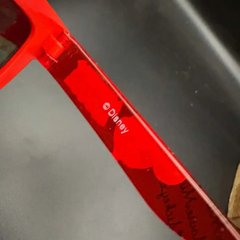 Disney Mickey Mouse Arkaid Red & Black Wayfarer Kids Sunglasses